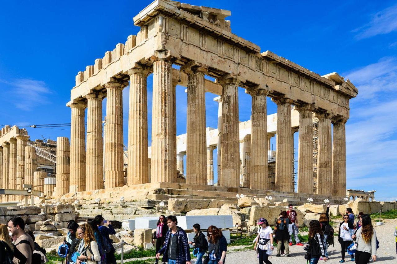Athens Cozy Studio 4 Min Walk To The Acropolis Hil Apartment Exterior photo